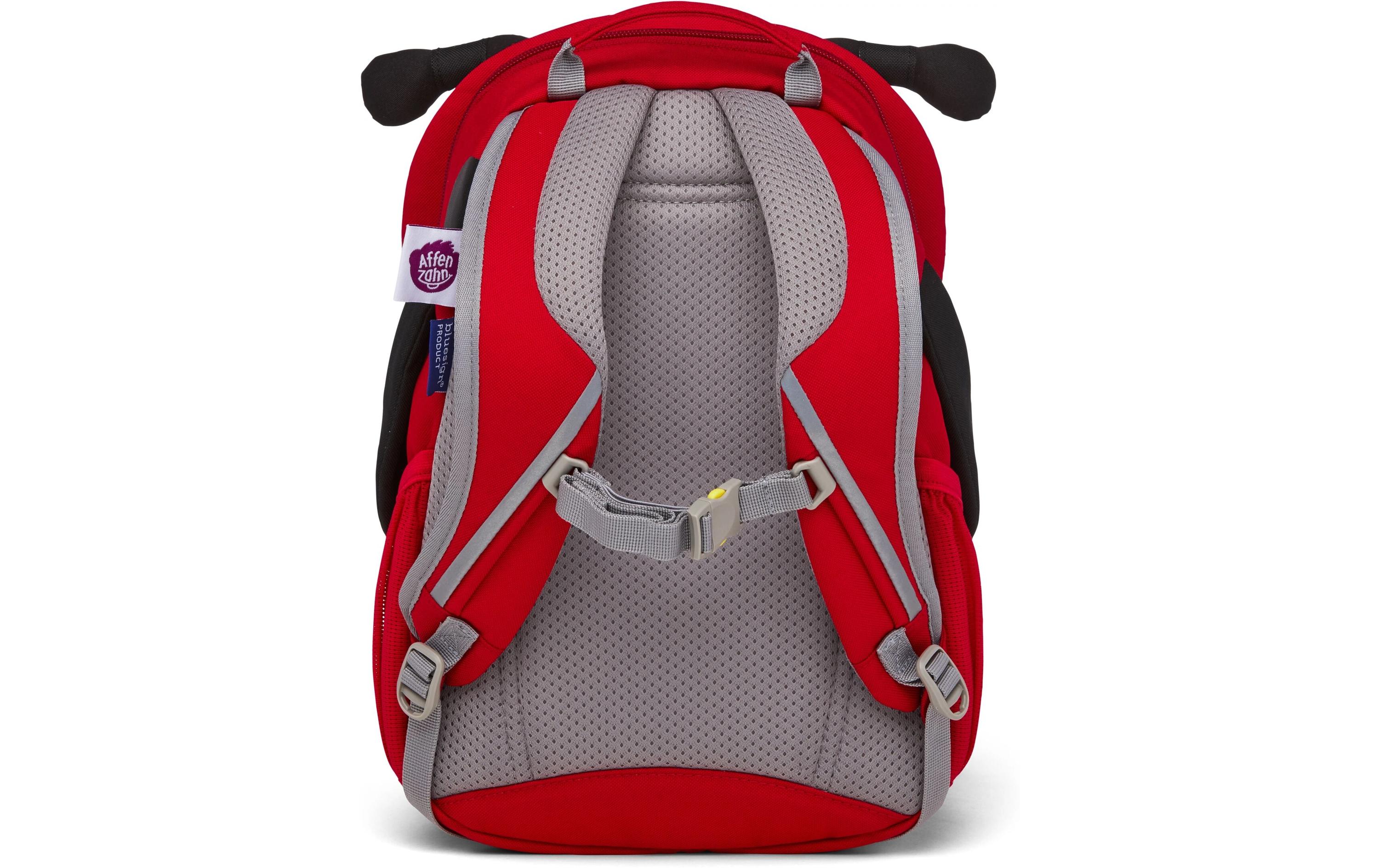 Rucksack Grosser Freund Marienkäfer 8 lKinderrucksack mit farbigen Druckpunkten an der Brustgurtschnalle