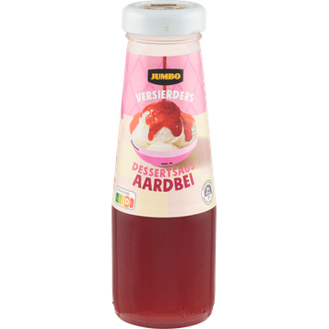 Jumbo Dessertsaus Aardbei 260 g