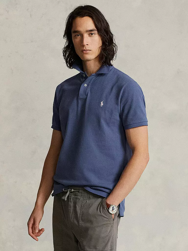POLO RALPH LAUREN Poloshirt Slim Fit dunkelblau