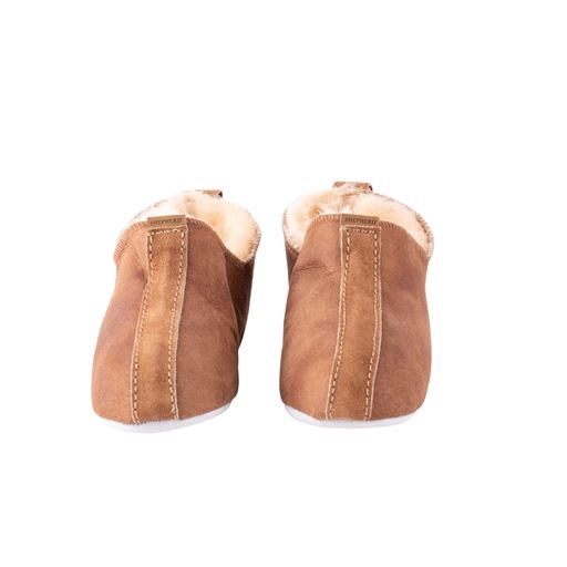 Shepherd Of Sweden Henrik Slippers, Antique Cognac, 45