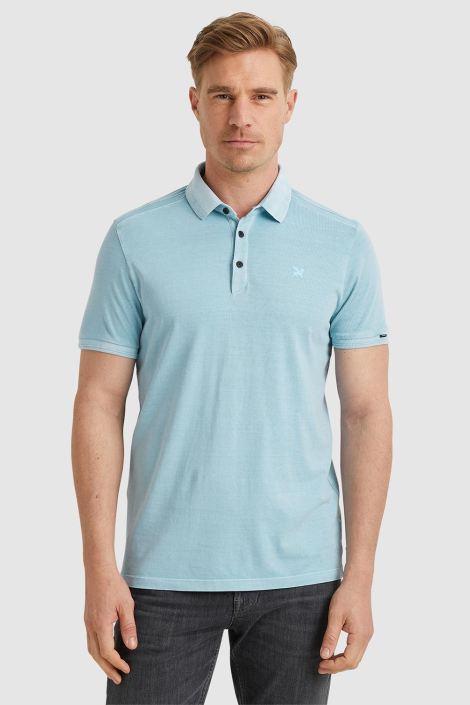 Vanguard blauwe heren polo