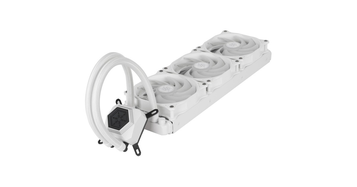 SilverStoneSST-PF360W-ARGB-V2 waterkoeling  (Wit, Incl. RGB controller)