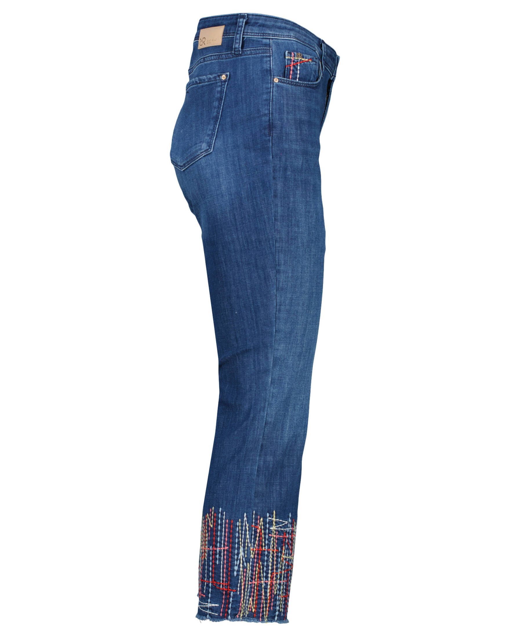 Raffaello Rossi| Damen Jeans VIC 6/8 CROPPED STITCH Slim Fit