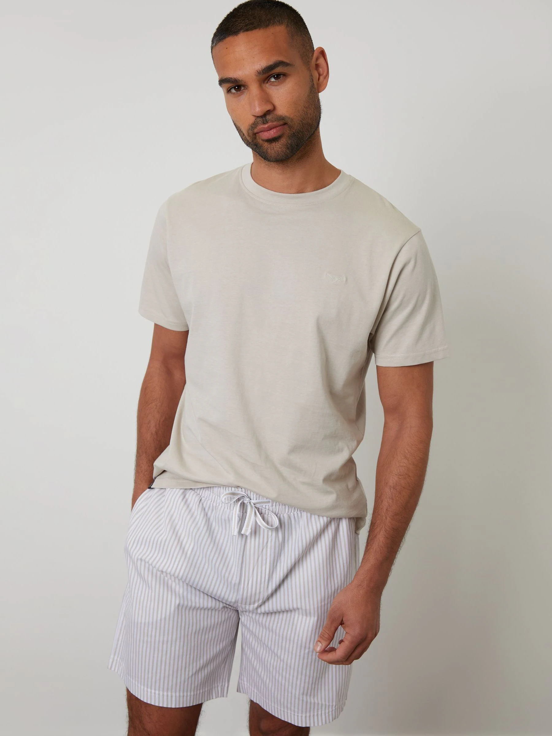 Threadbare Stripe Short Sleeve Pyjamas Set 2 Pack