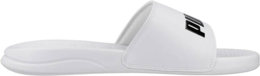 Puma Pop Cat Slippers en Sandalen White Synthetisch Foot Locker