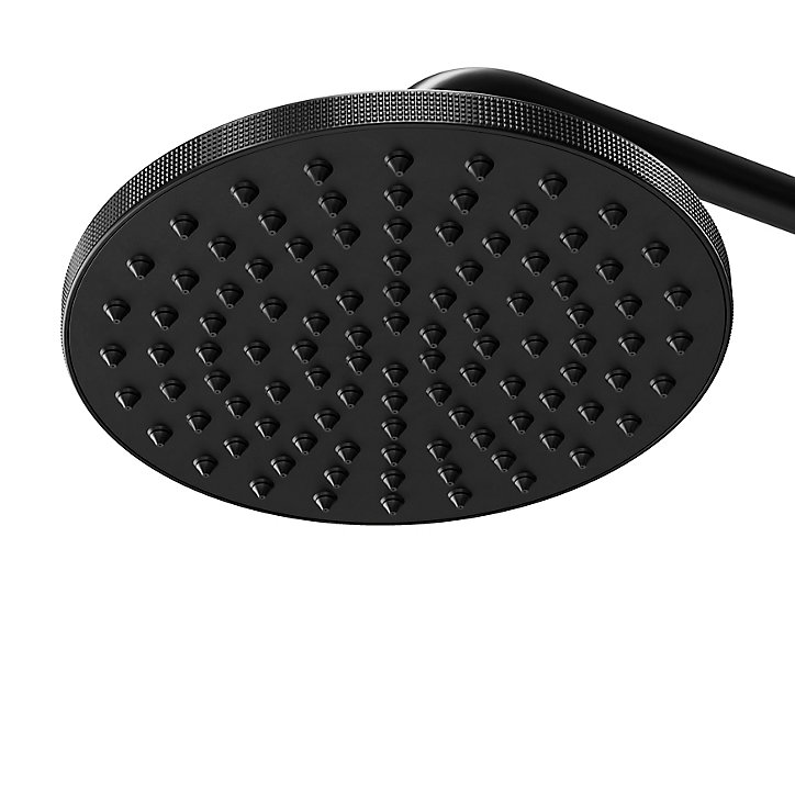 Colonne de douche thermostatique GoodHome Selenga noir
