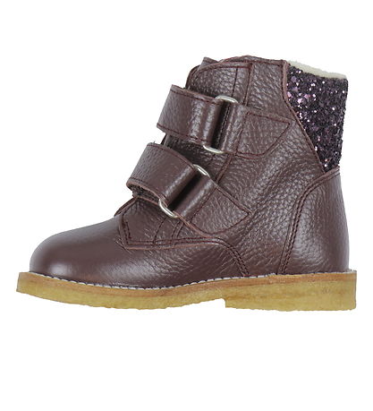 Angulus VinterStøvler - Tex - Aubergine