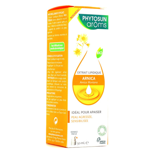 Extrait lipidique d'arnica Bio Phytosun Arôms