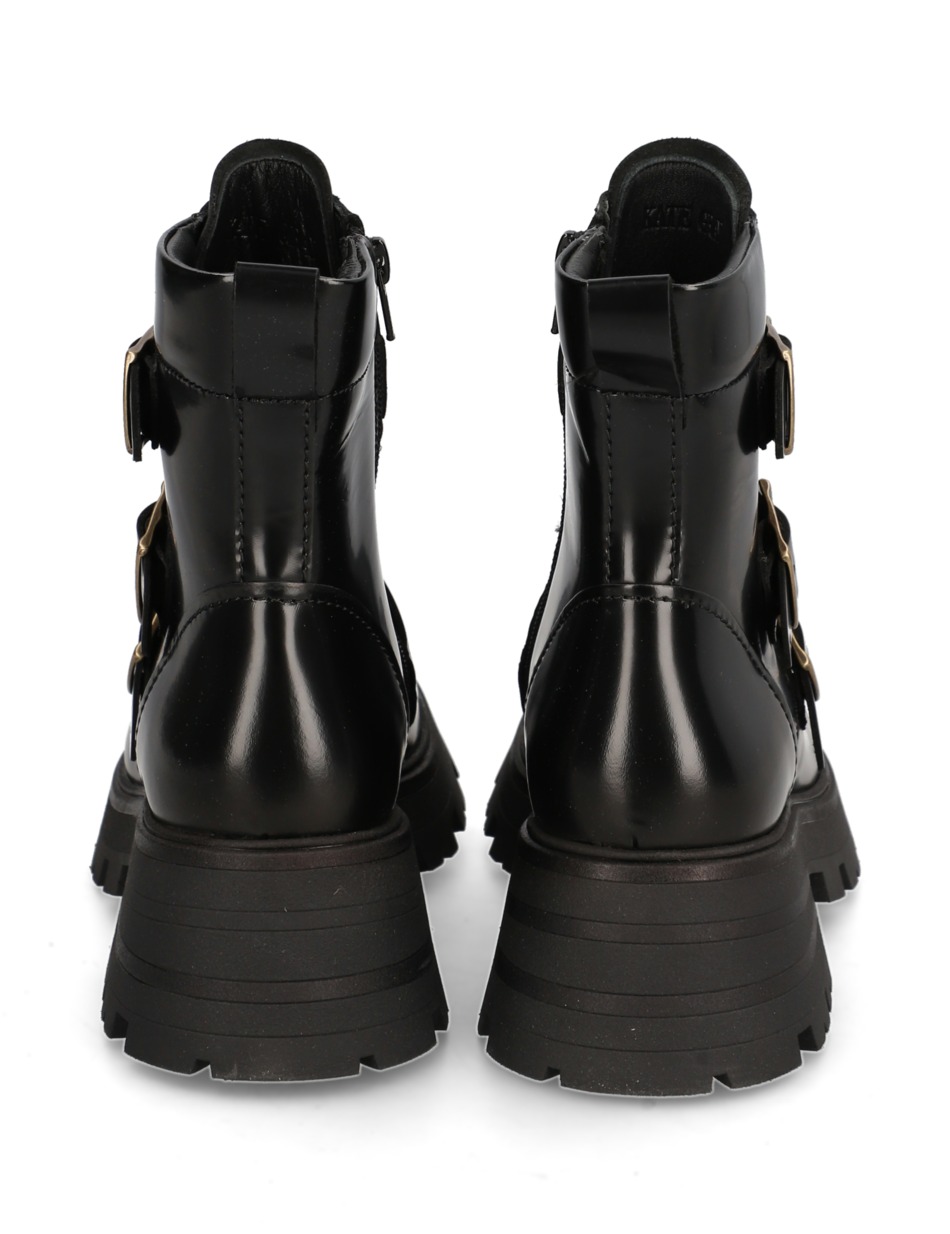 Glattleder Boot