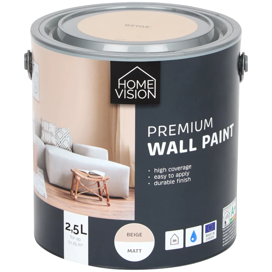Peinture murale mate Home Vision Beige