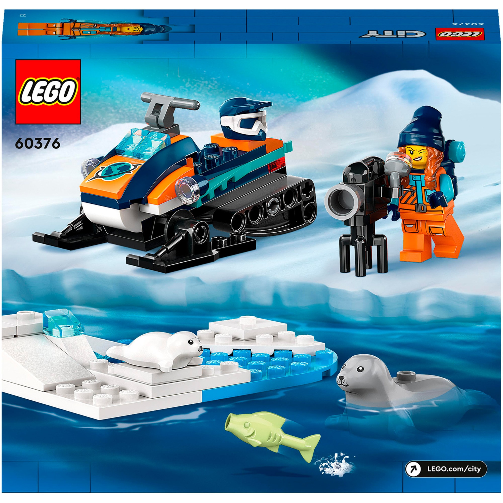 LEGO Konstruktionsspielzeug City Arktis-Schneemobil