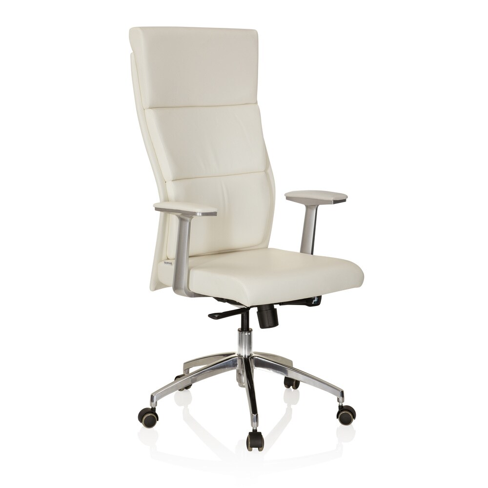 Luxus Chefsessel MONZA 20 Leder mit Armlehnen hjh OFFICE