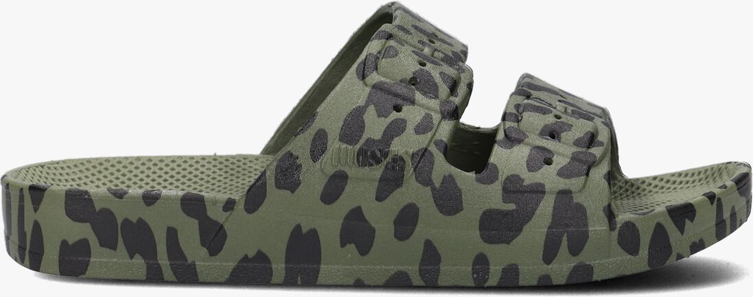 Freedom Moses groene freedom moses slippers fancy