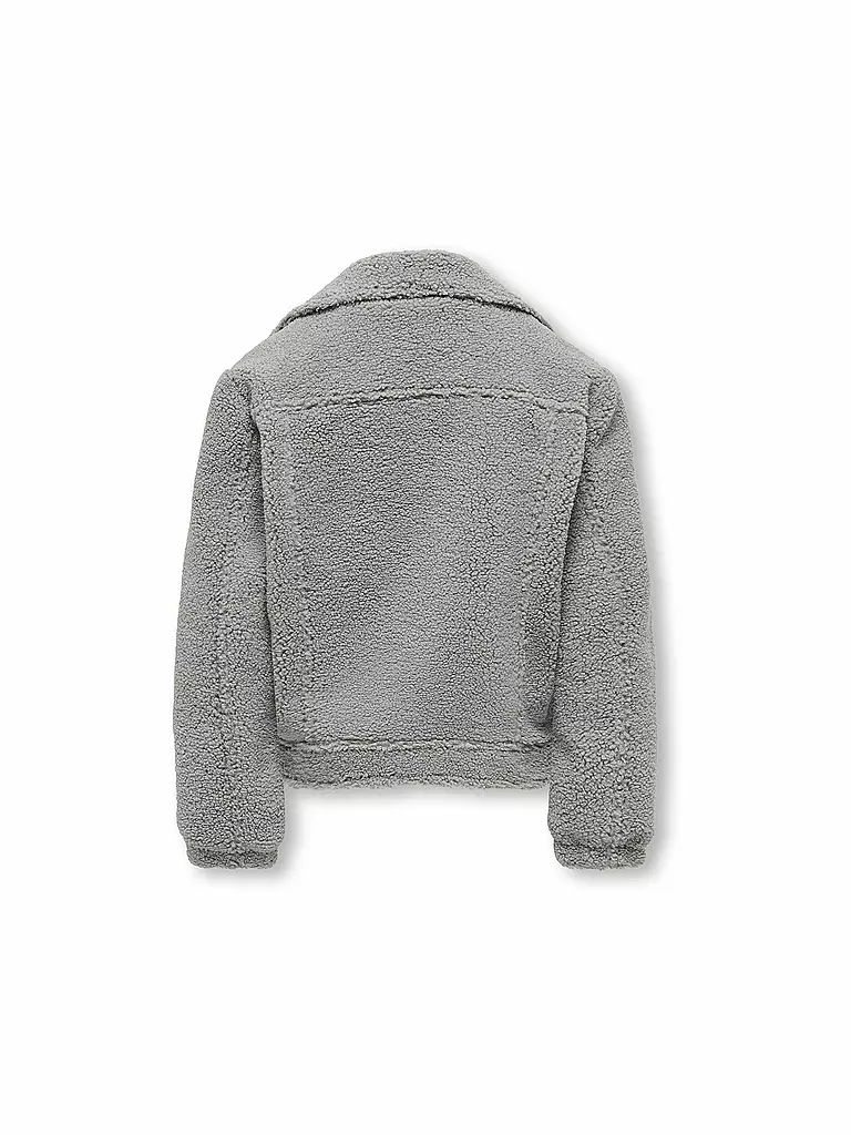 ONLY Mädchen Jacke KOGRIO hellgrau
