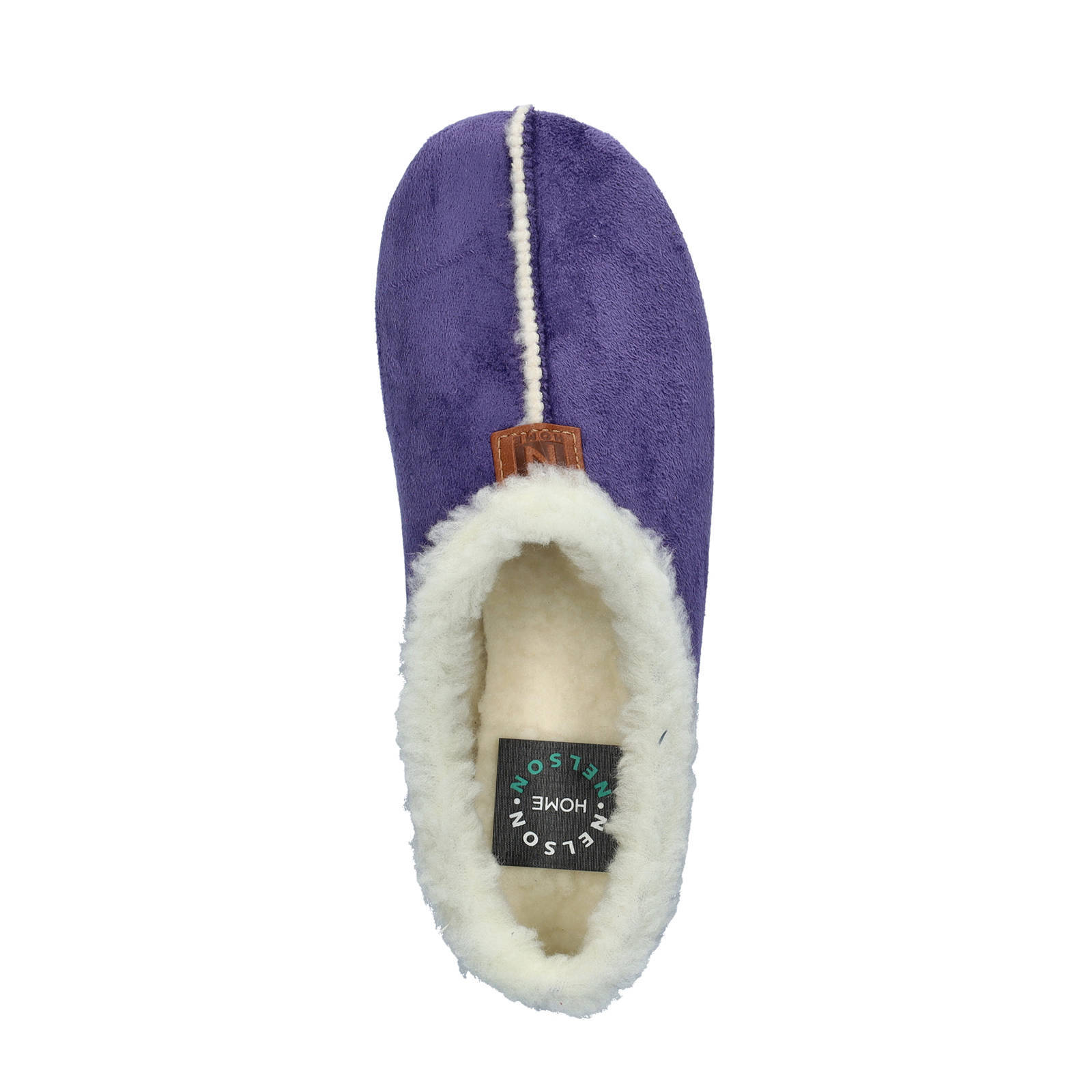 Nelson Home pantoffels paars
