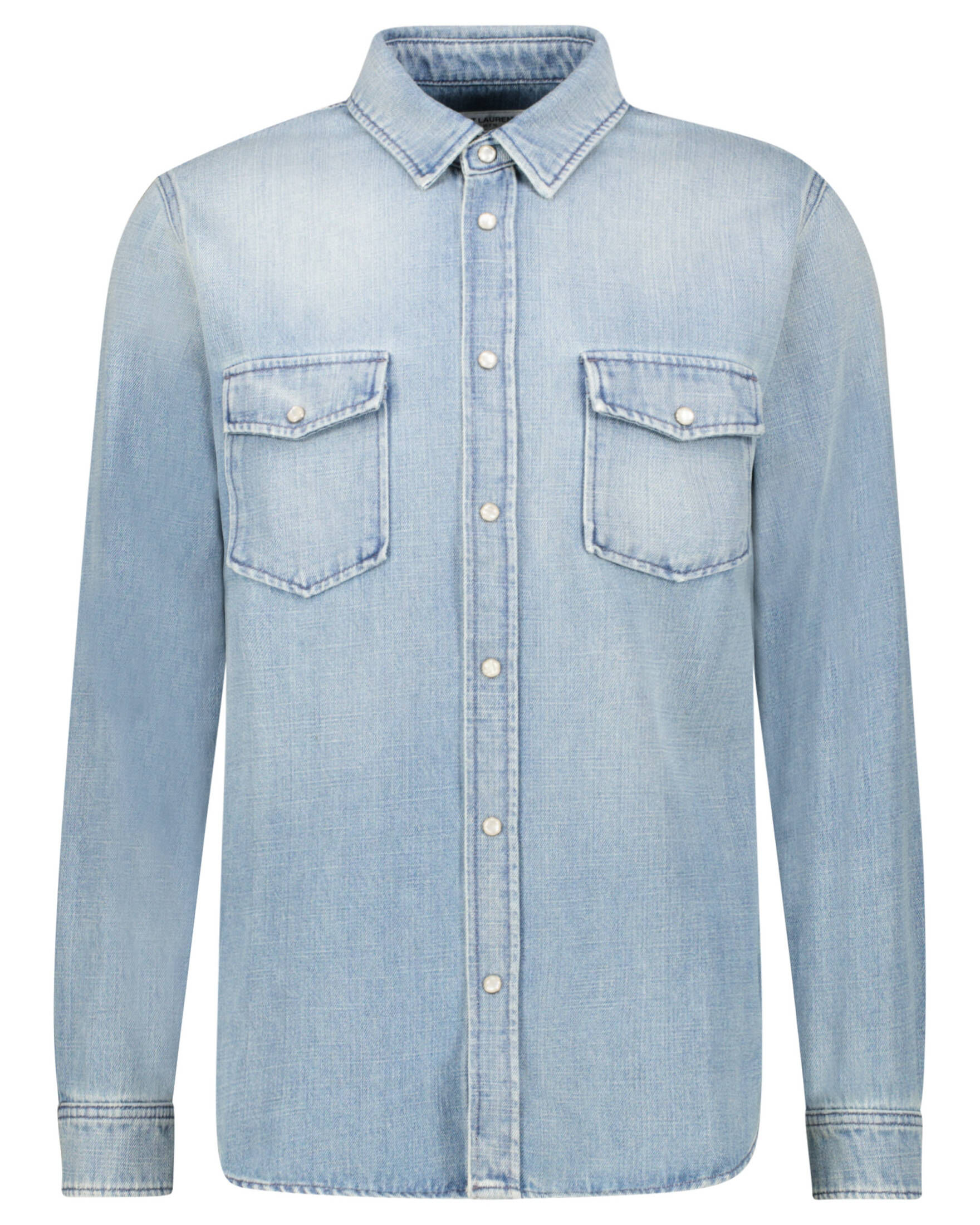 Saint Laurent| Herren Jeanshemd POINT