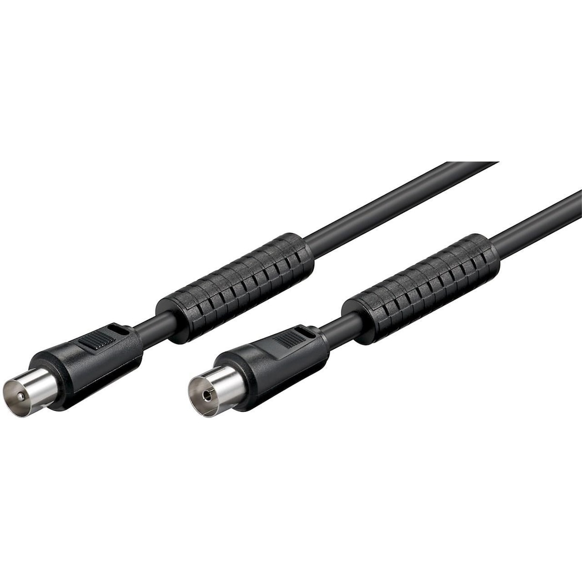 Goobay Antennekabel med ferritt (80 dB), 2x skjermet