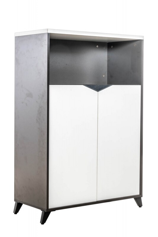 Jet-Line Sideboard CLAUDIO schwarz weiss