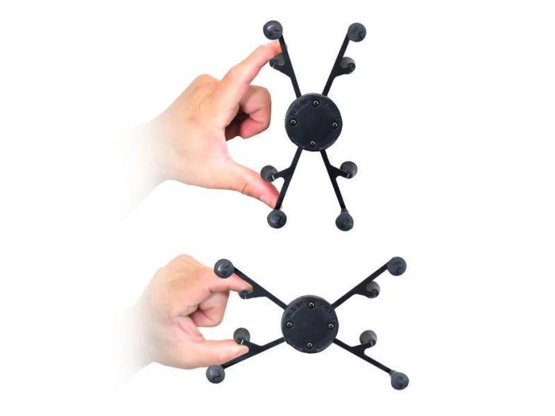 RAM Mounts Tablet-Halterung RAM-HOL-UN8BU Universal Tablethalterung für 7