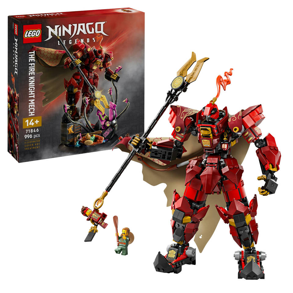 LEGO NINJAGO de vuurriddermecha 71846