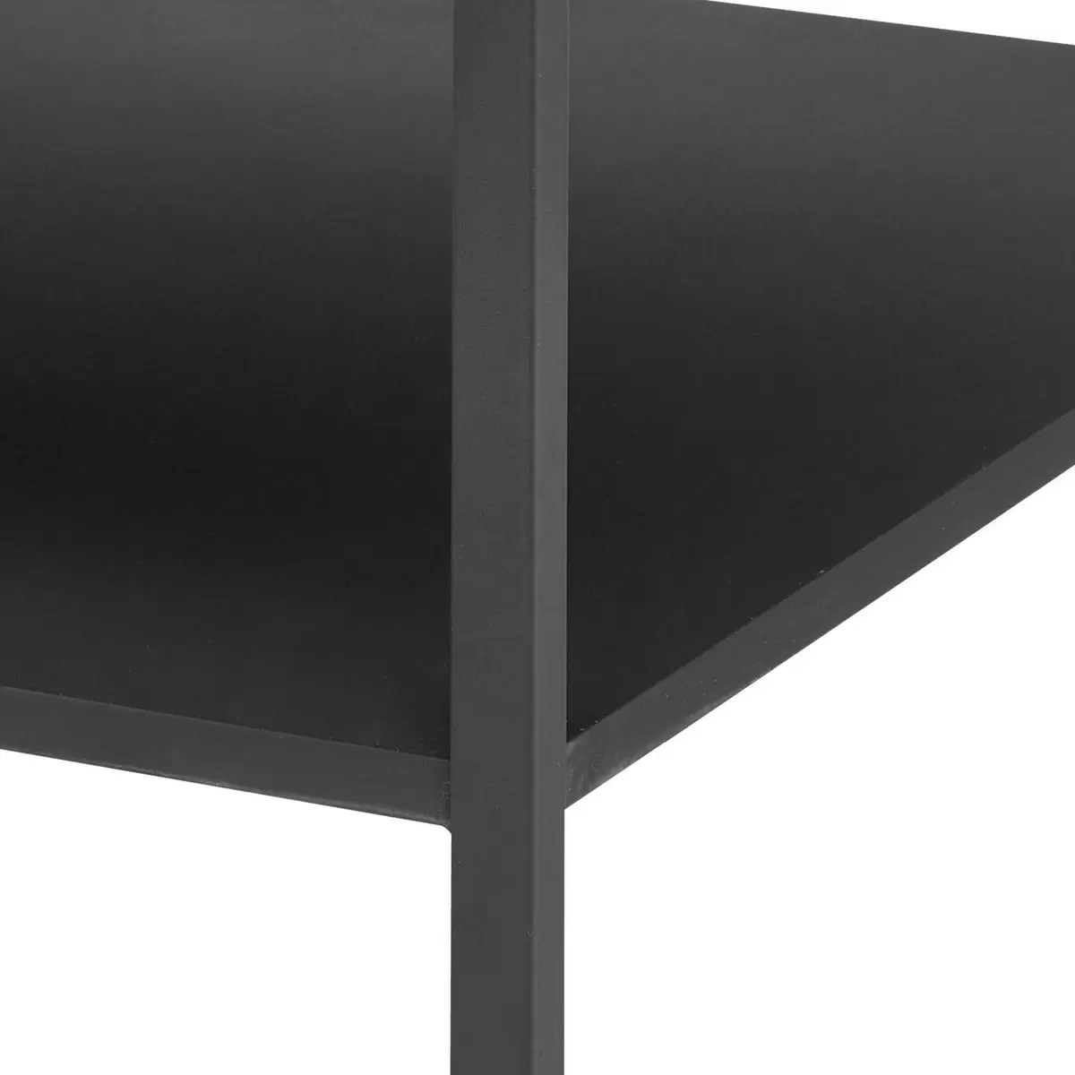 Salontisch Massivholz Vermont Schwarz
