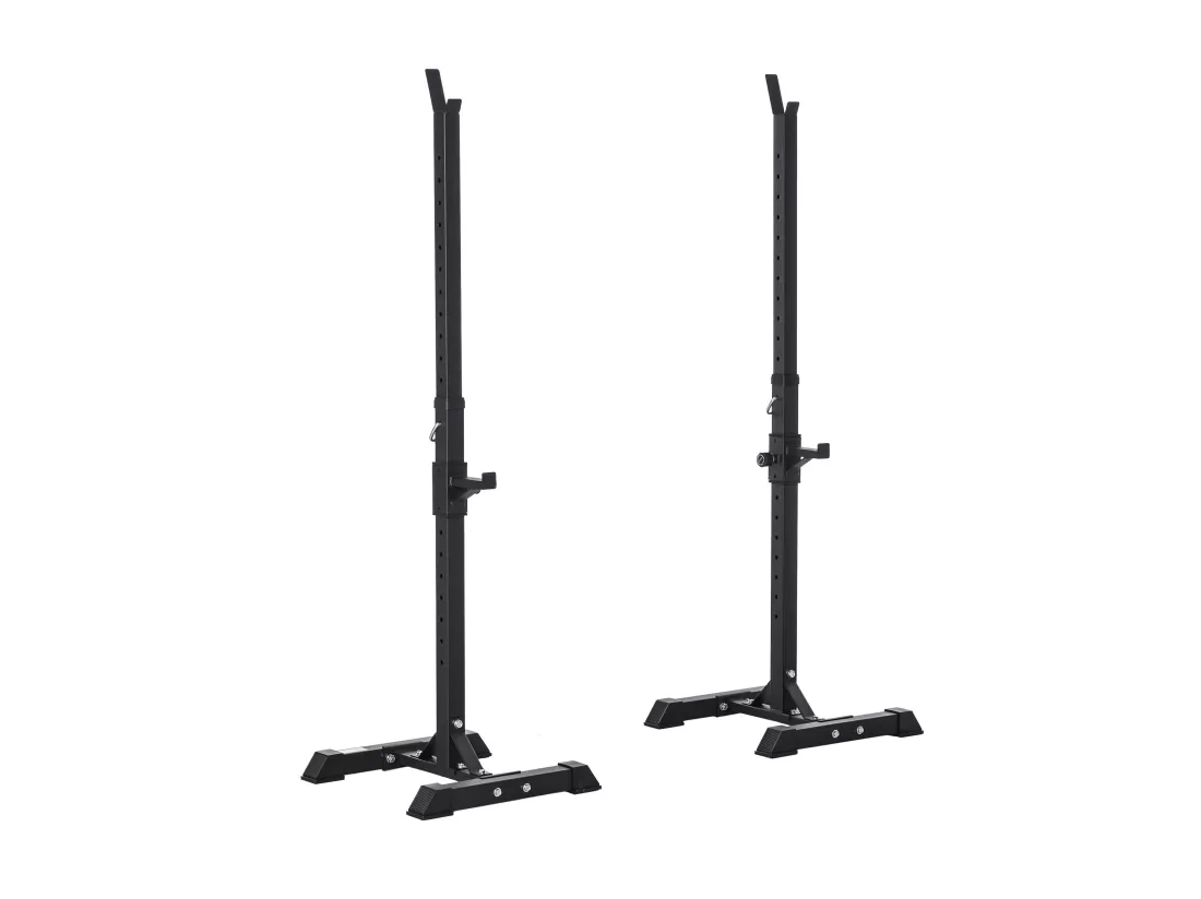 Support de musculation repose haltères charge Max. 150 Kg Noir