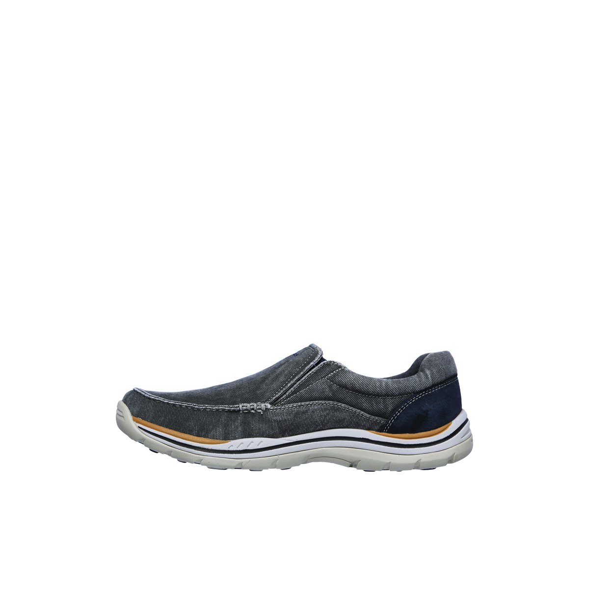 2X les points-Expctd_avllo-Mocassins décontractés à enfiler - Talon plat - Bleu