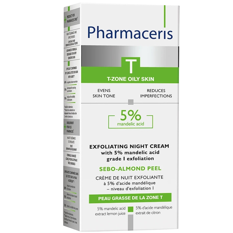 Pharmaceris T Sebo-Almond Peel 5% Exfoliating Night Cream 50 ml