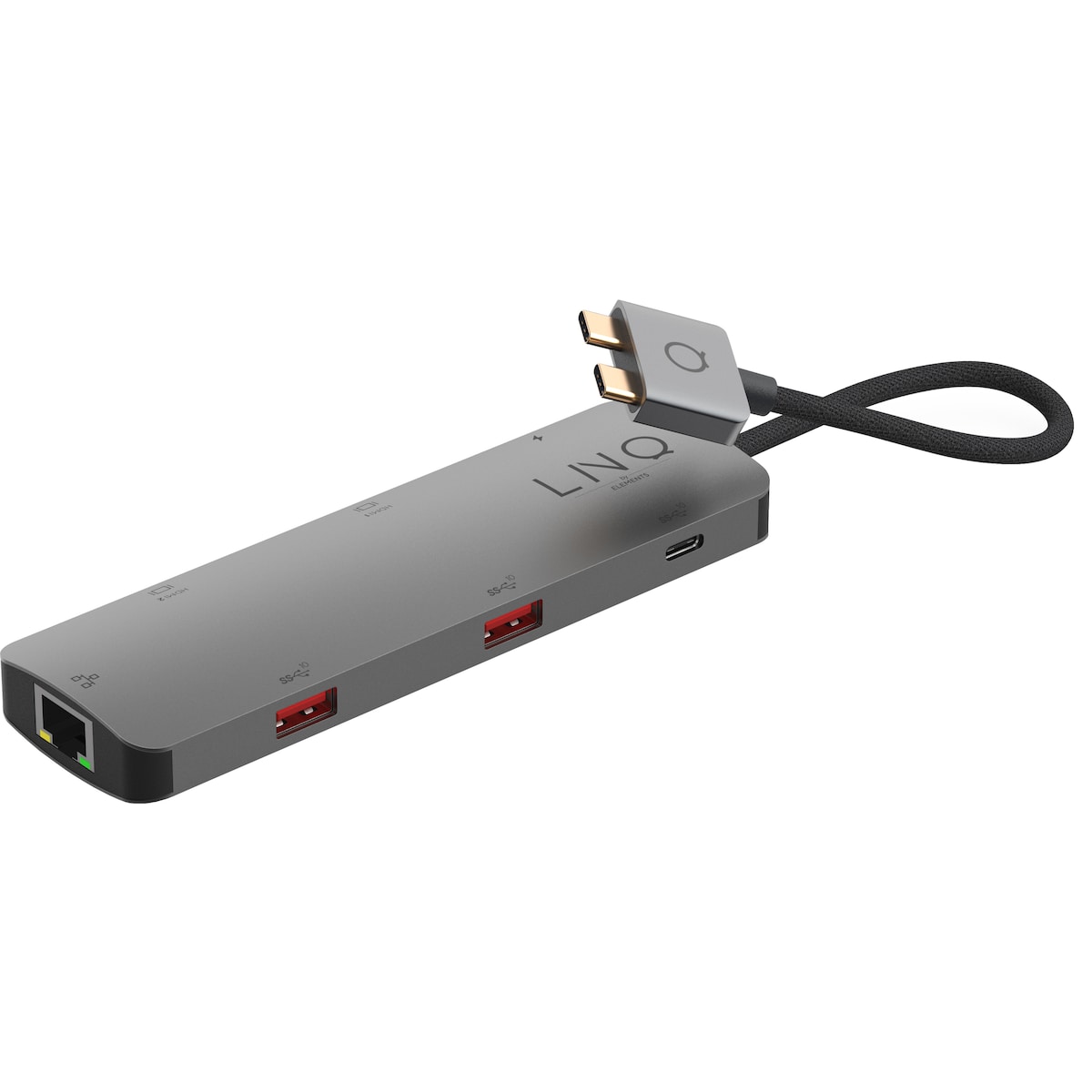LinQ 7-i-2 D2 USB-C hub