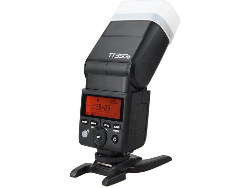 Godox Blitzgerät TT350o Leistungsstarkes Blitzgerät für diverse Olympus- und Panasonic-Modelle