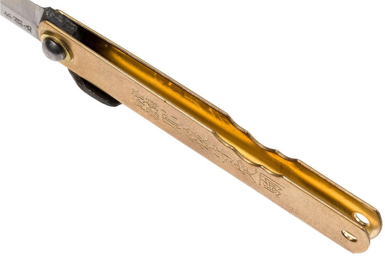 Higonokami zakmes 7,7 cm HIGO12BR, White paper steel