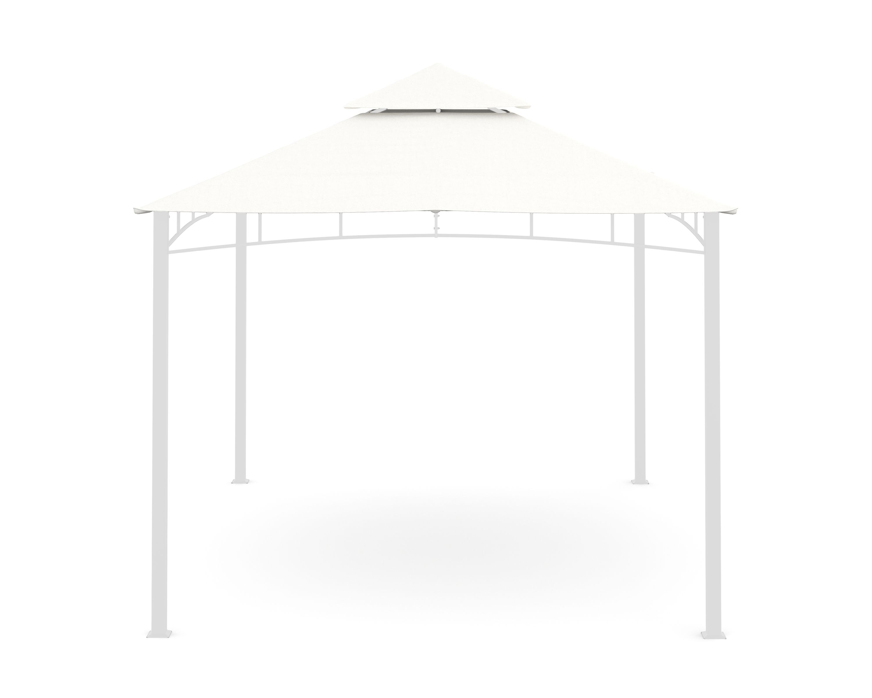 Dach Gartenpavillon GAZ 4 x 3 m beige