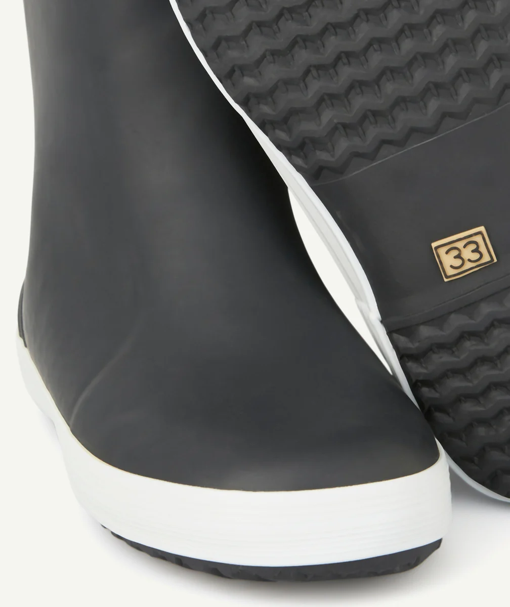 AIGLEBOTTES ICONIQUES BLEU MARINE ENFANT DOUBLÉ SHERPA