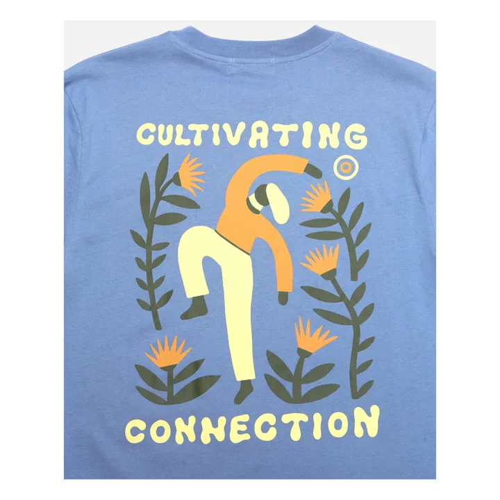Olow T-shirt Cultivating Coton Bio | Bleu