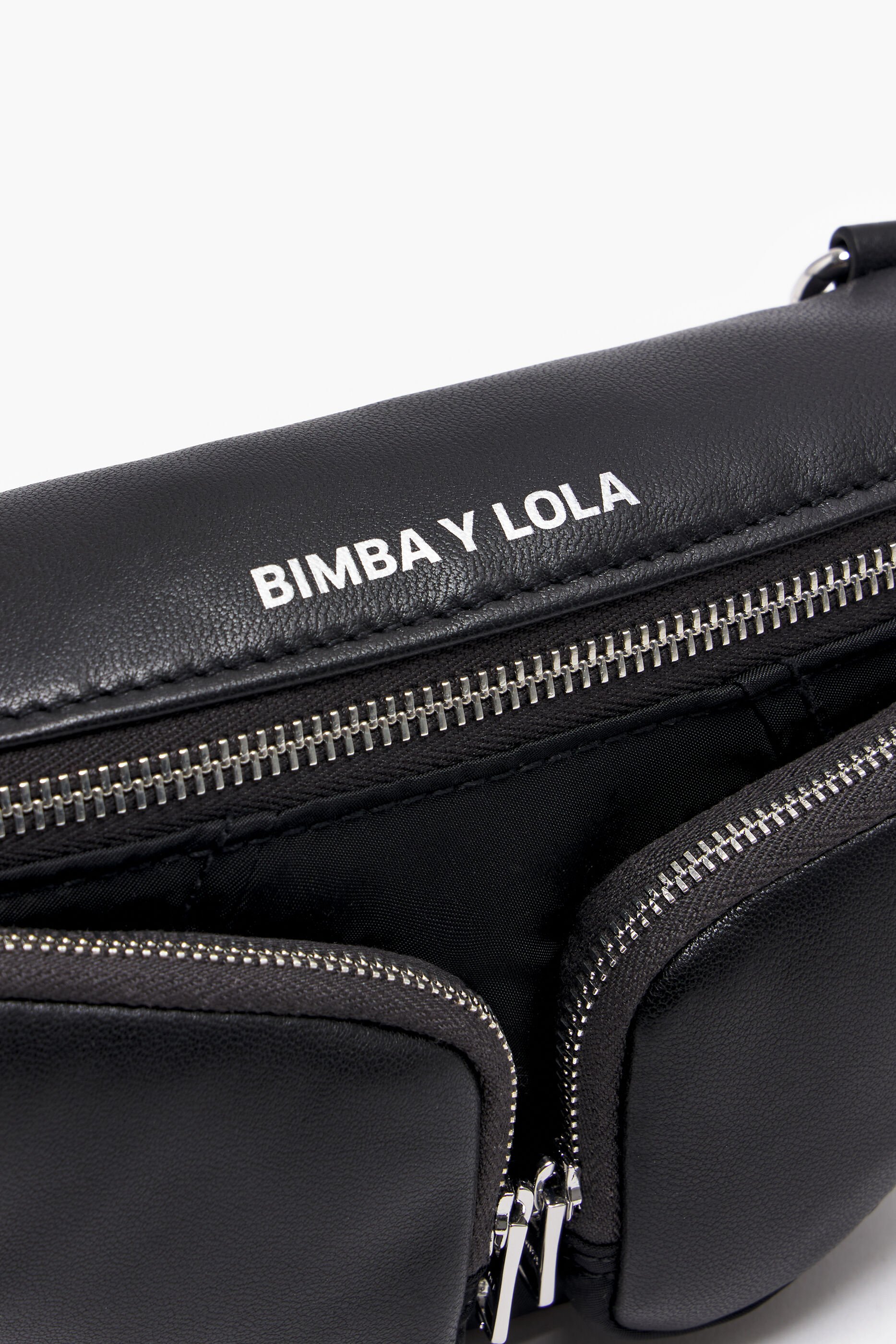 Pochete Pocket XS em couro preto