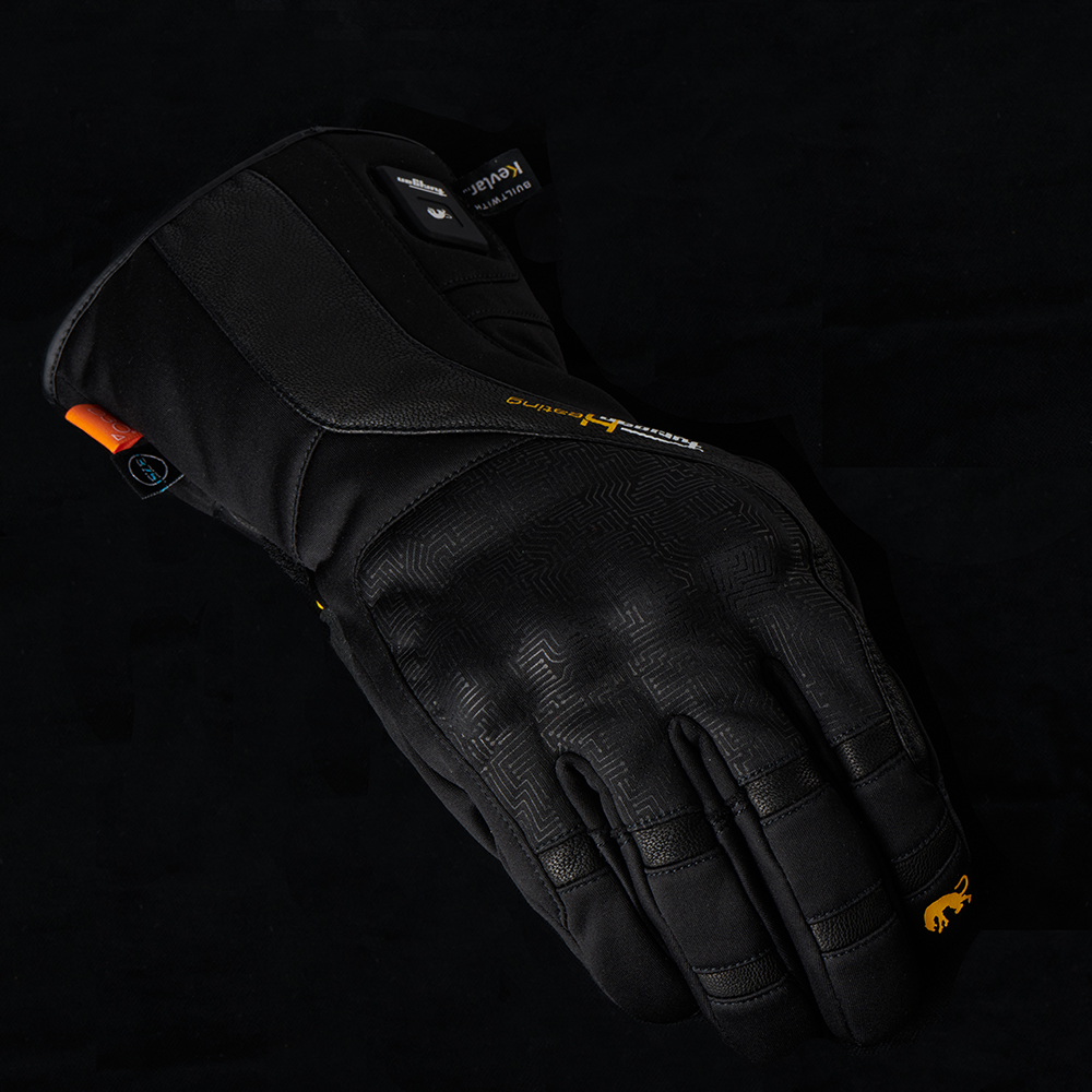 Furygan - Gants chauffants femme Heat X Kevlar® Lady Noir