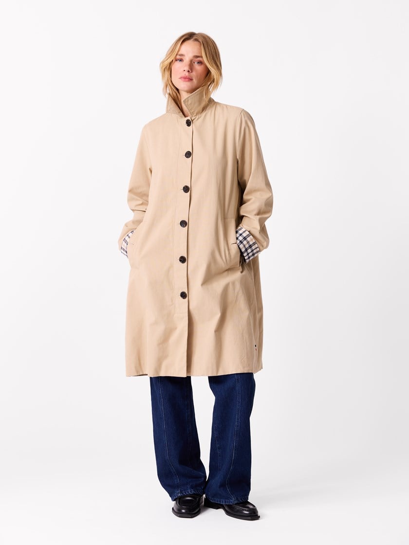 Lillybeth kåpe Travertine