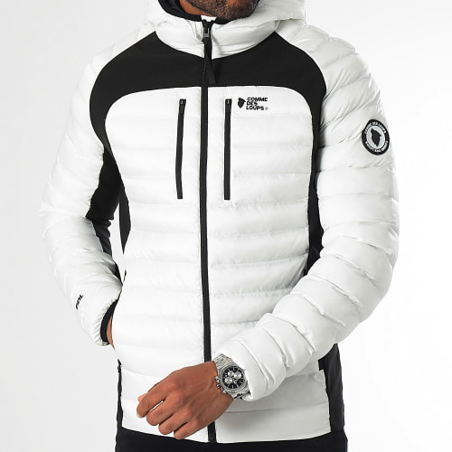 Doudoune Capuche Colorado Blanc