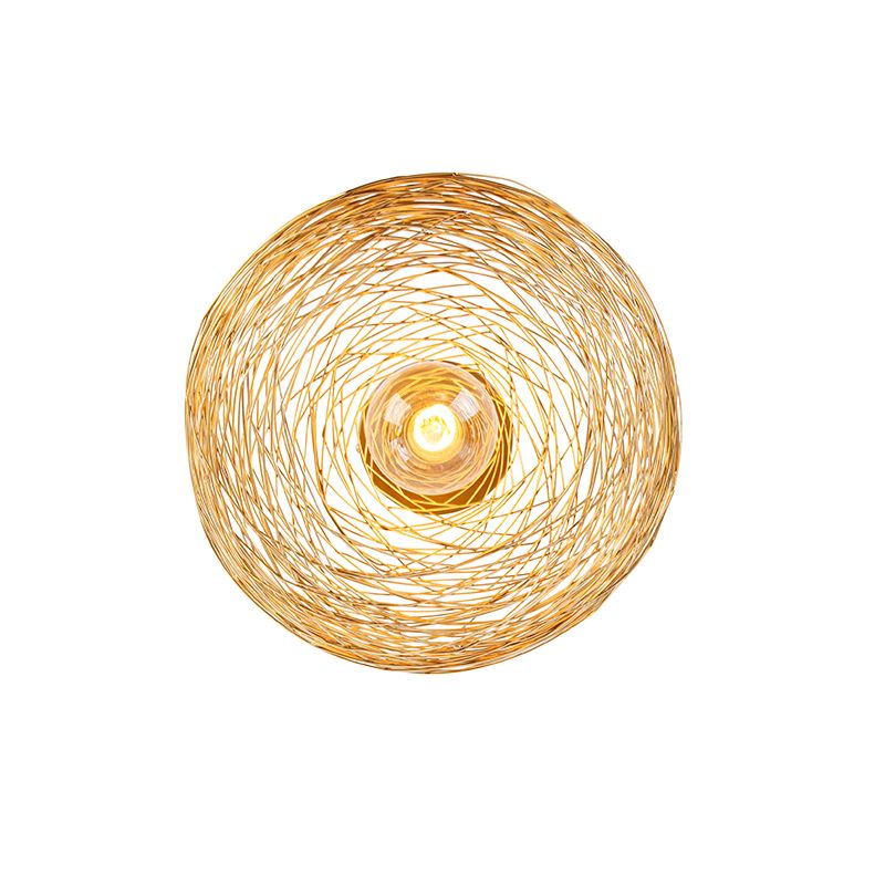 Design plafondlamp goud staal - Sarella