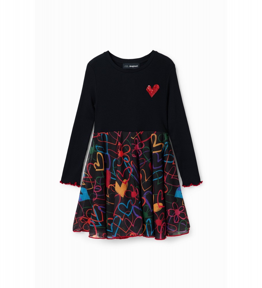 Vestido preto Desigual Diane