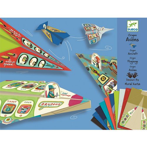 Djeco origami vliegtuigen DJ08760