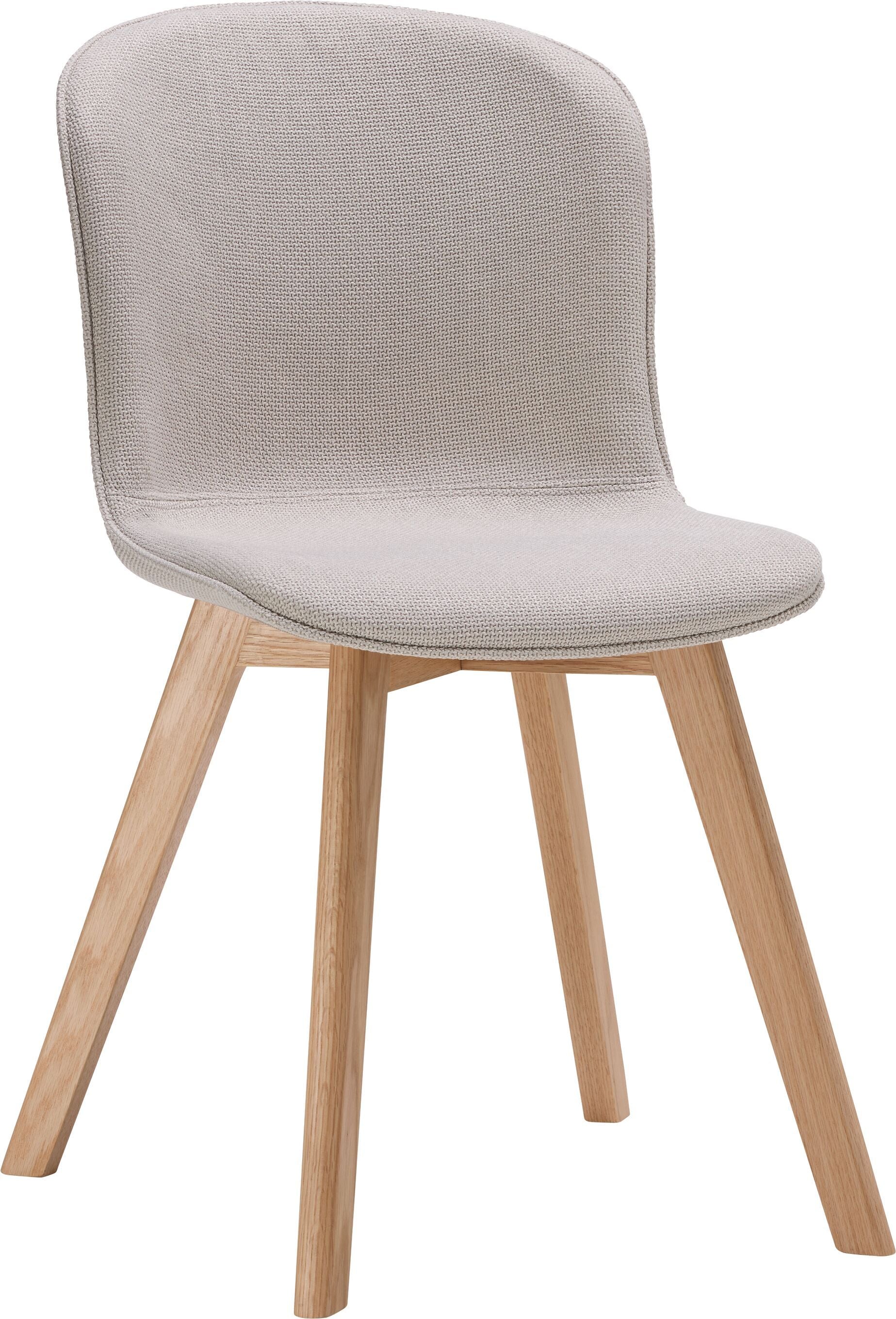 GIANNI Stuhl - Hellgrau / B: 48.0 cm x T: 58.5 cm x H: 84.0 cm