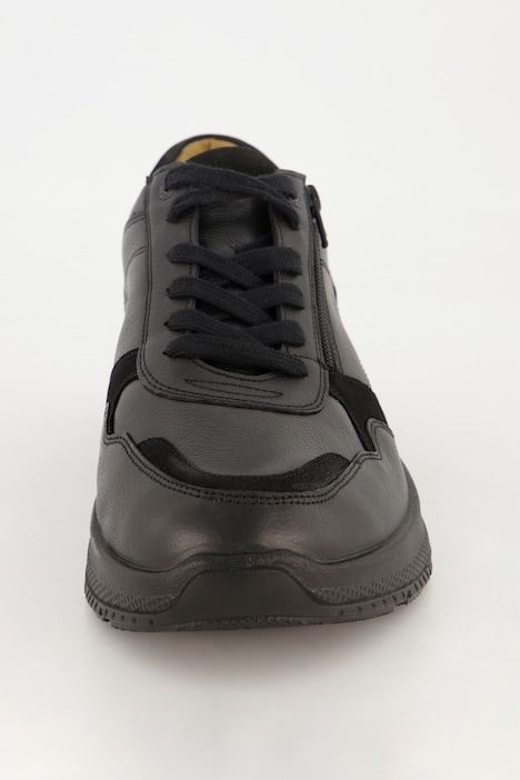Halbschuh, Jomos, mit Reißverschluss, extra weit, echtes Leder, bis Gr. 50