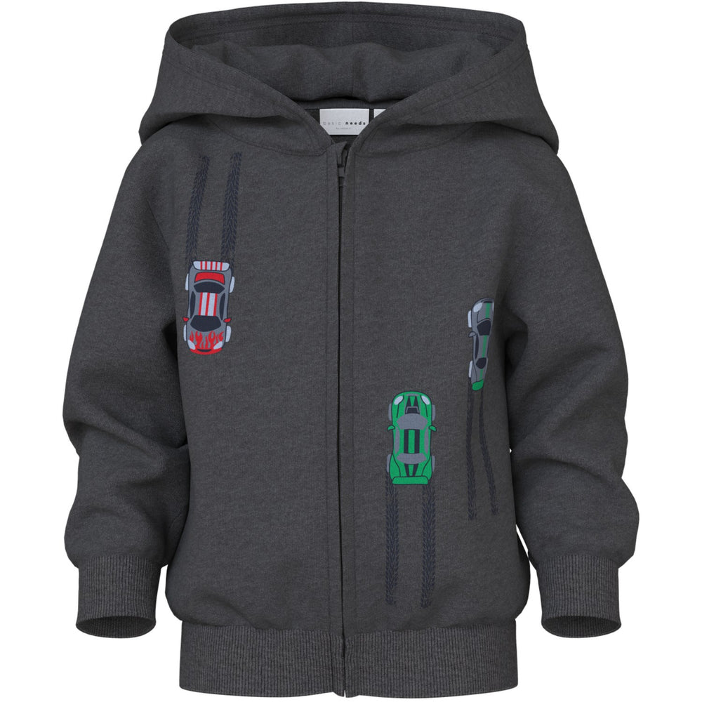 Køb Name It Dark Grey Melange Cars Nmmvoltinus Nreg Sweat Card Wh Bru