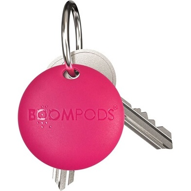 Balise connectée Boompods Finder Boomtag Rose