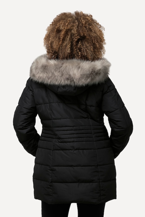 HYPRAR Funktionsjacke, Webpelz abnehmbar, 2-Wege-Zipper