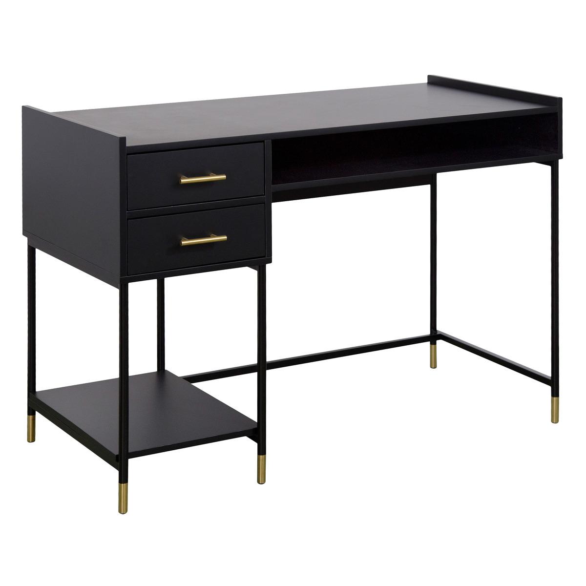 BUREAU 2 TIROIRS TEDY