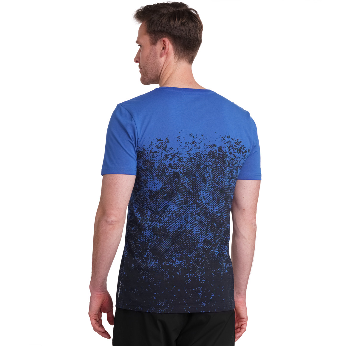 VanVaan Herren T-Shirt mit Print blau