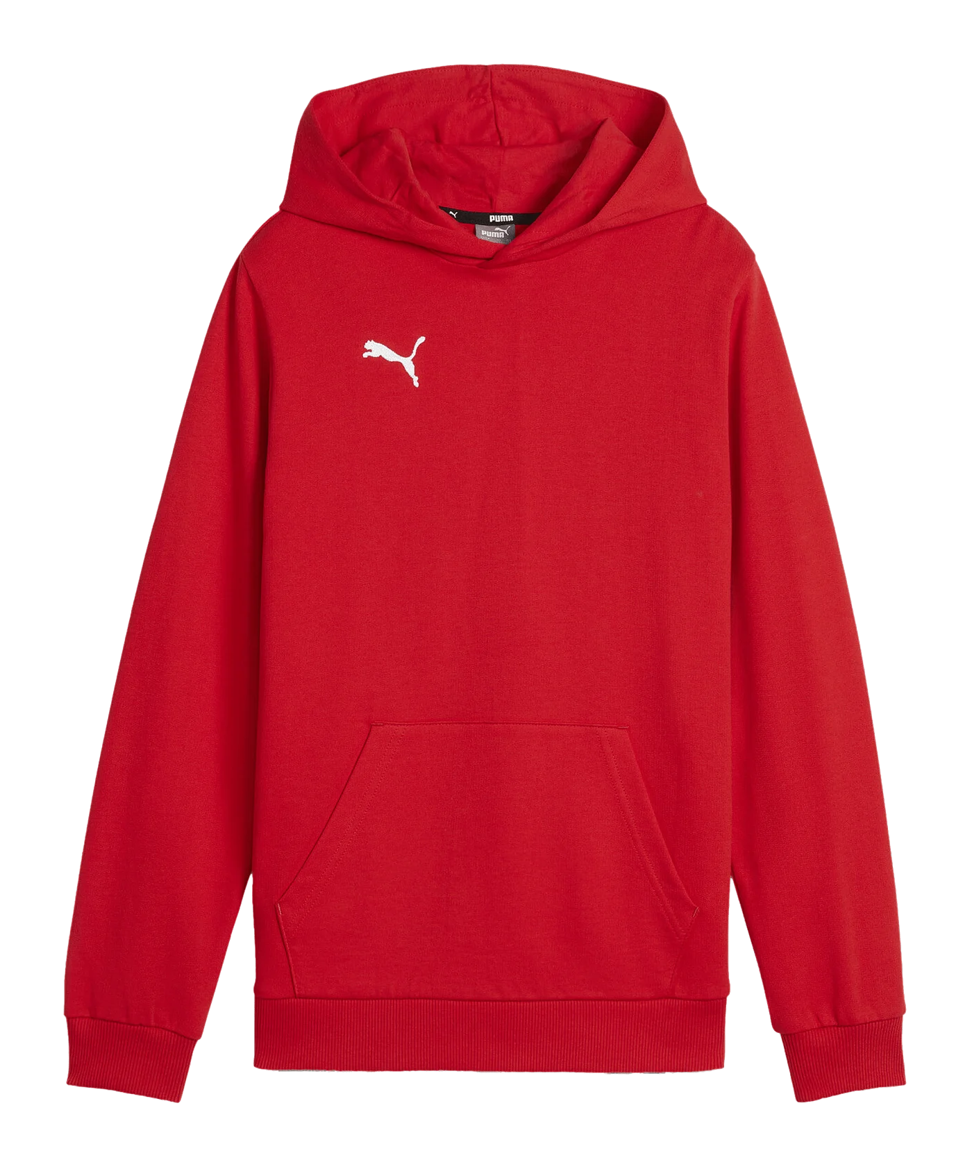 PUMA teamGOAL Casuals Hoody Kids Rot F01