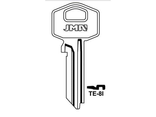 Jma Blank Key Tsa22(Te-8I) Tesa